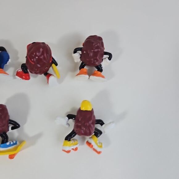 California Raisins Figures Lot of 7 Vintage - Picture 4 of 5